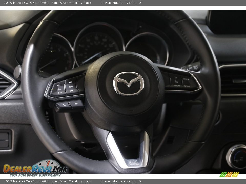 2019 Mazda CX-5 Sport AWD Sonic Silver Metallic / Black Photo #7