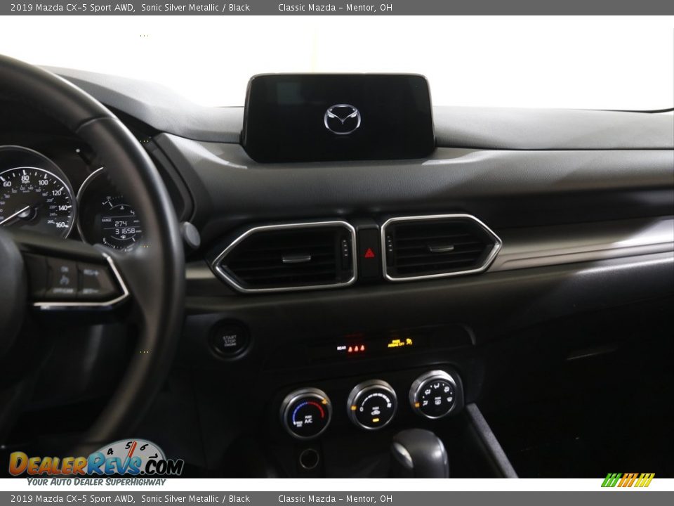 2019 Mazda CX-5 Sport AWD Sonic Silver Metallic / Black Photo #9