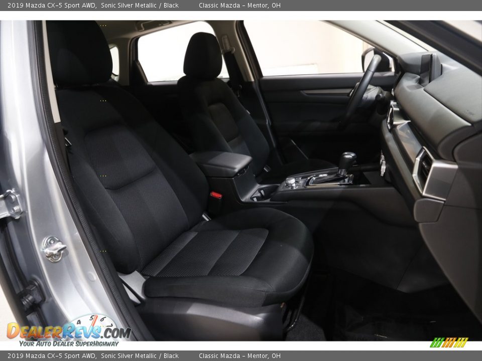 2019 Mazda CX-5 Sport AWD Sonic Silver Metallic / Black Photo #13