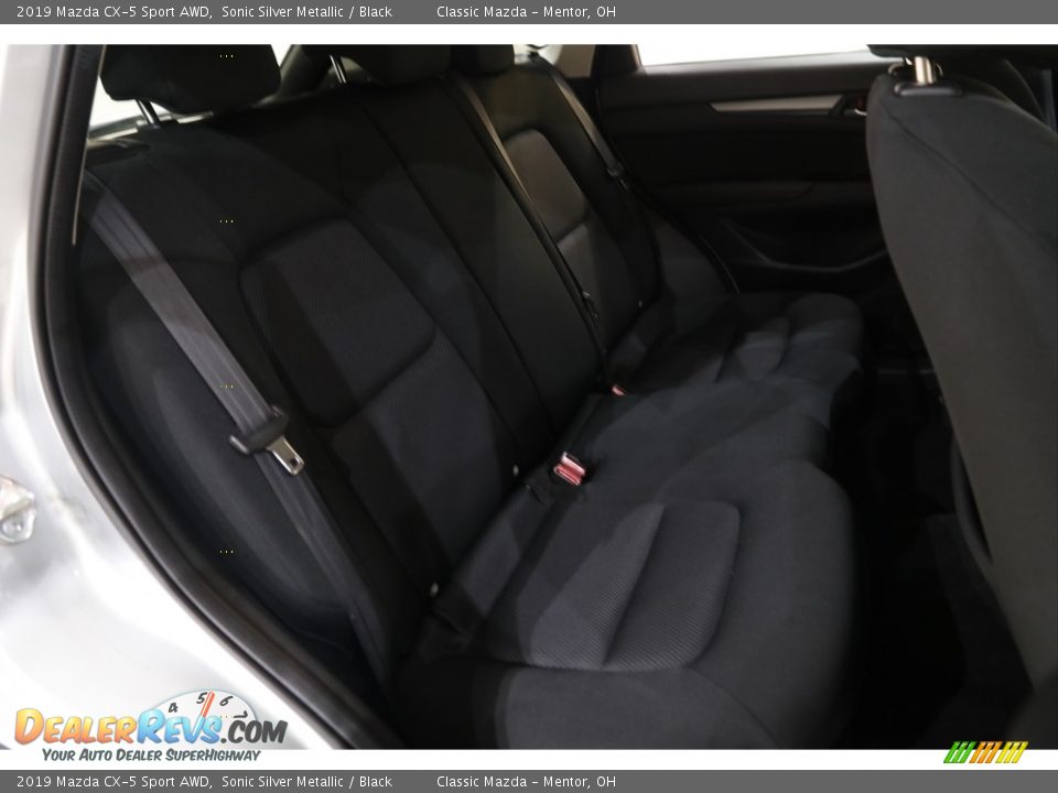 2019 Mazda CX-5 Sport AWD Sonic Silver Metallic / Black Photo #14