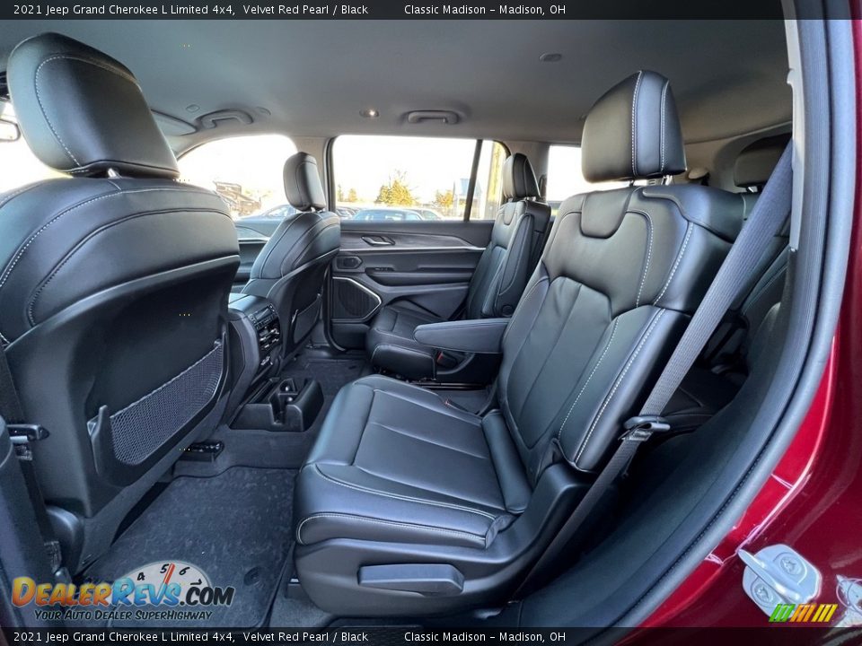 Rear Seat of 2021 Jeep Grand Cherokee L Limited 4x4 Photo #3
