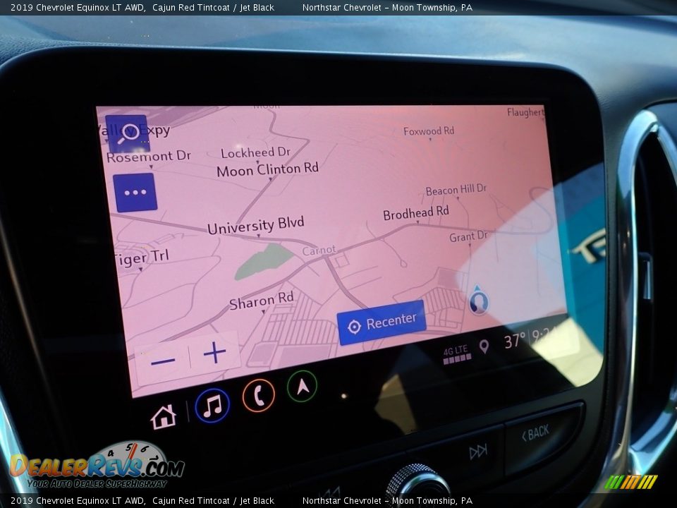 2019 Chevrolet Equinox LT AWD Cajun Red Tintcoat / Jet Black Photo #26