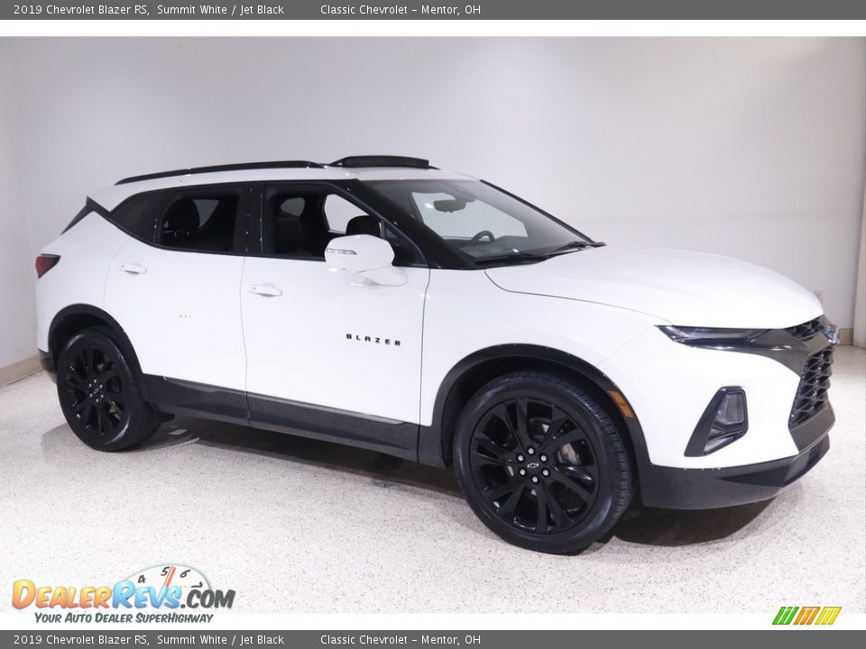 2019 Chevrolet Blazer RS Summit White / Jet Black Photo #1