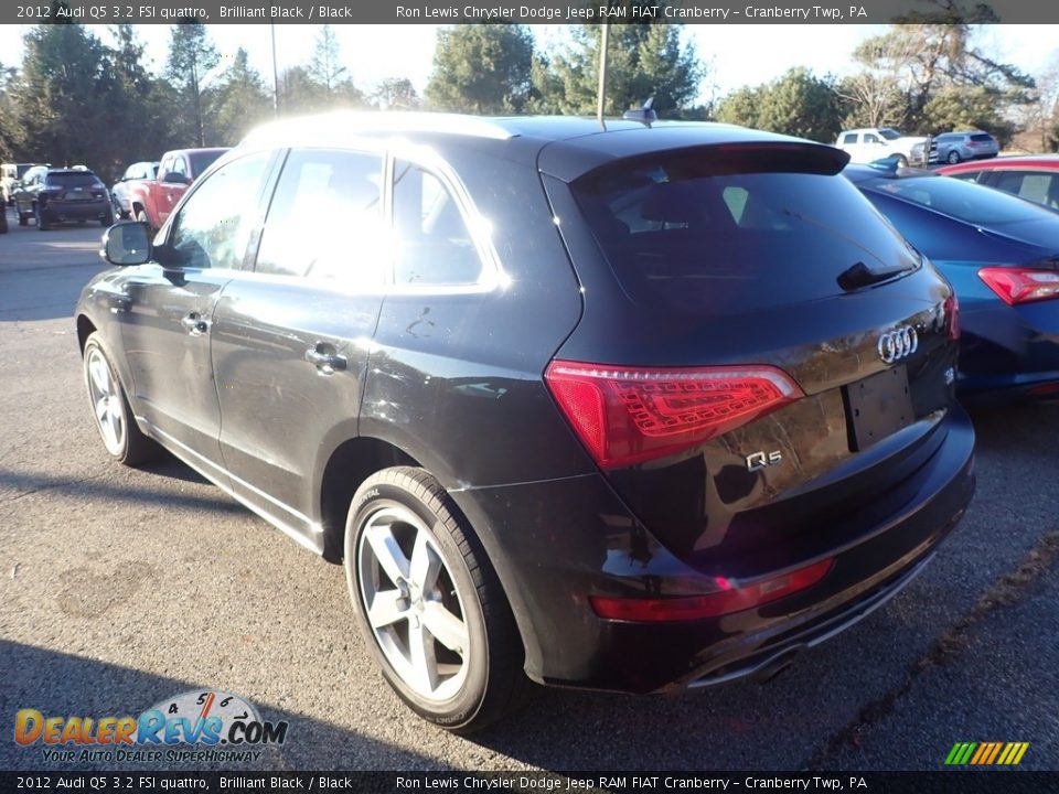 2012 Audi Q5 3.2 FSI quattro Brilliant Black / Black Photo #3