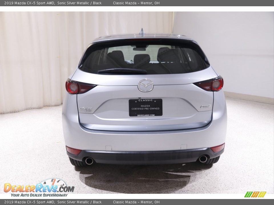 2019 Mazda CX-5 Sport AWD Sonic Silver Metallic / Black Photo #16