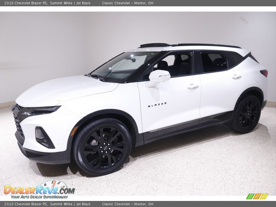 2019 Chevrolet Blazer RS Summit White / Jet Black Photo #3