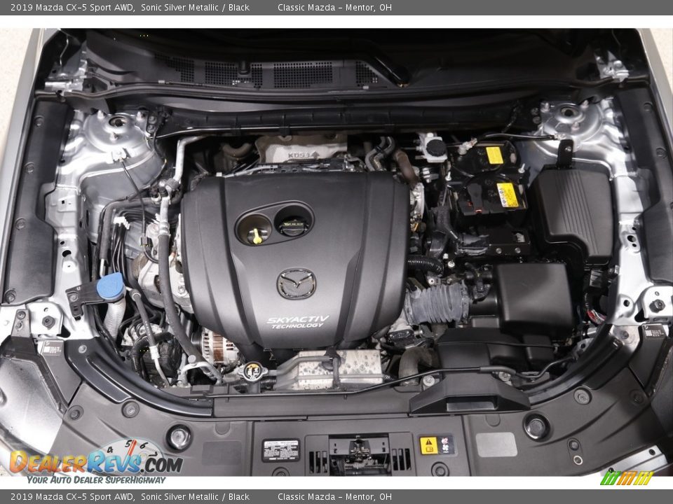 2019 Mazda CX-5 Sport AWD Sonic Silver Metallic / Black Photo #17