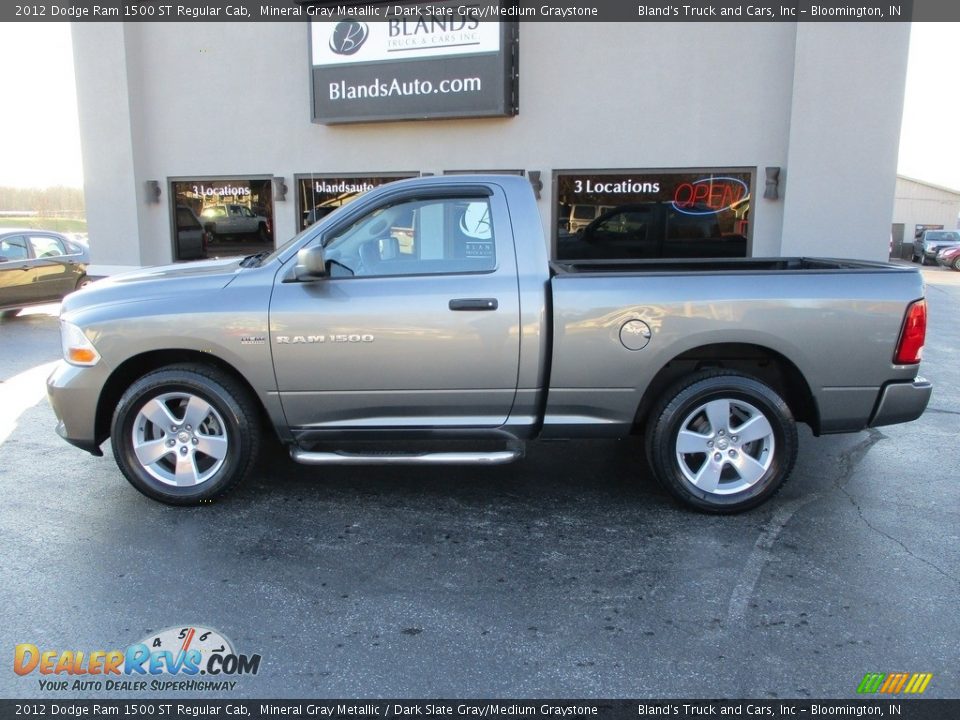 2012 Dodge Ram 1500 ST Regular Cab Mineral Gray Metallic / Dark Slate Gray/Medium Graystone Photo #1