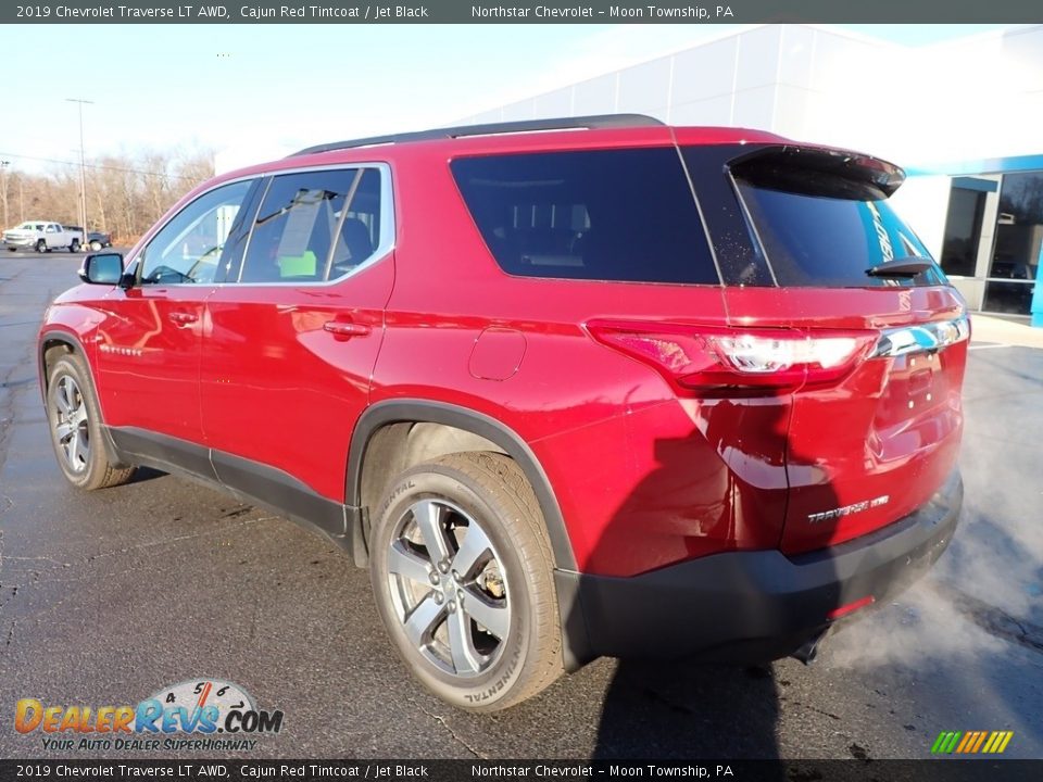 2019 Chevrolet Traverse LT AWD Cajun Red Tintcoat / Jet Black Photo #4