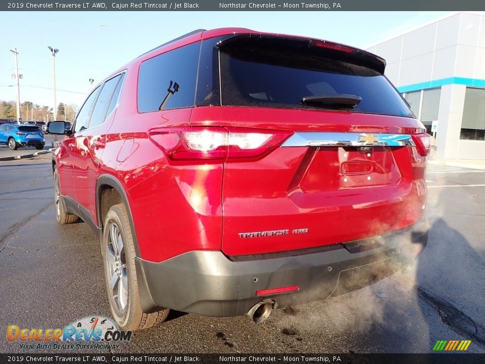 2019 Chevrolet Traverse LT AWD Cajun Red Tintcoat / Jet Black Photo #5