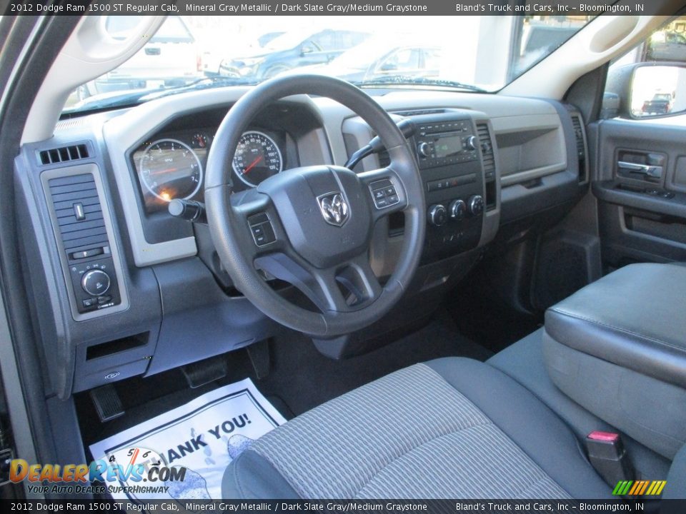 2012 Dodge Ram 1500 ST Regular Cab Mineral Gray Metallic / Dark Slate Gray/Medium Graystone Photo #6