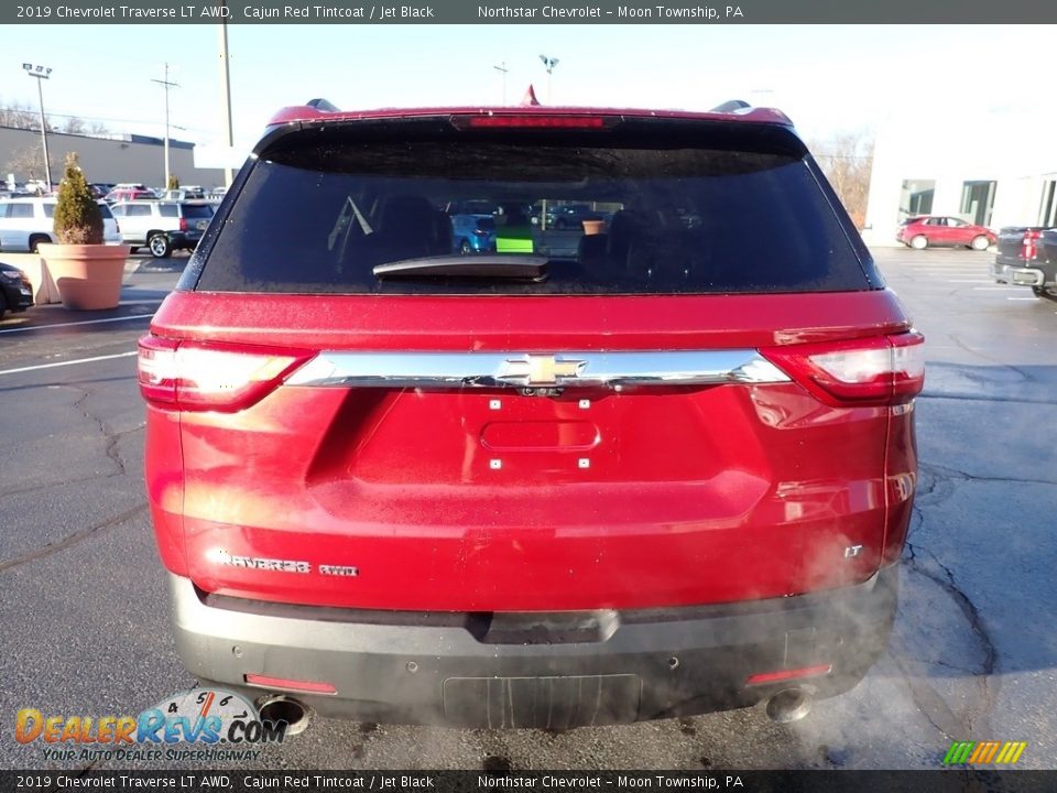 2019 Chevrolet Traverse LT AWD Cajun Red Tintcoat / Jet Black Photo #6