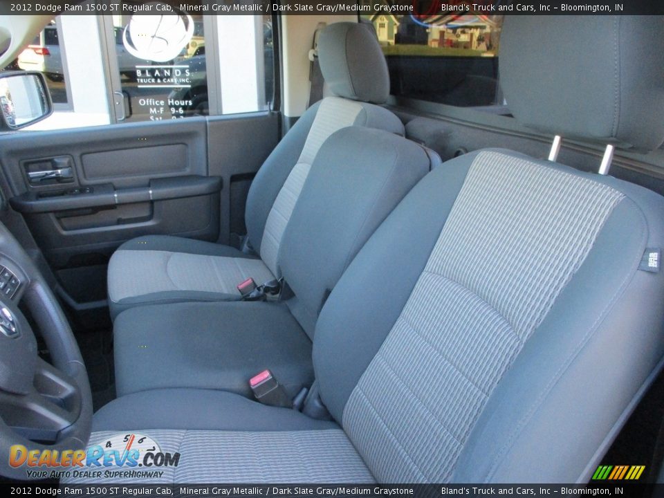 2012 Dodge Ram 1500 ST Regular Cab Mineral Gray Metallic / Dark Slate Gray/Medium Graystone Photo #8
