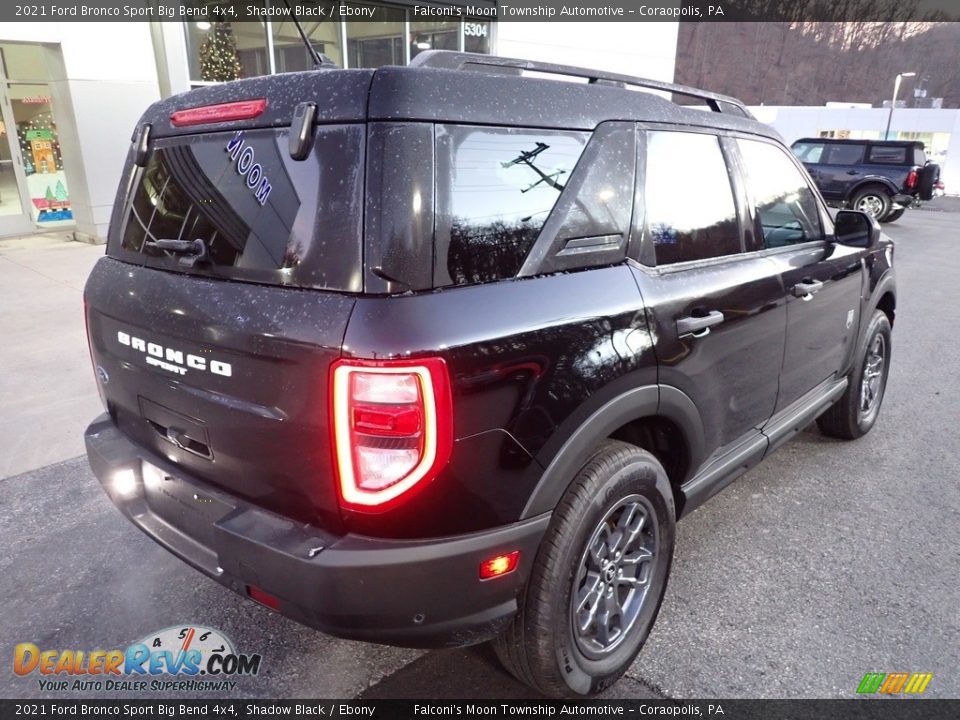 2021 Ford Bronco Sport Big Bend 4x4 Shadow Black / Ebony Photo #2