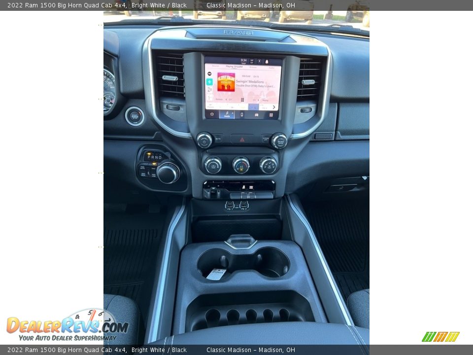 2022 Ram 1500 Big Horn Quad Cab 4x4 Bright White / Black Photo #6