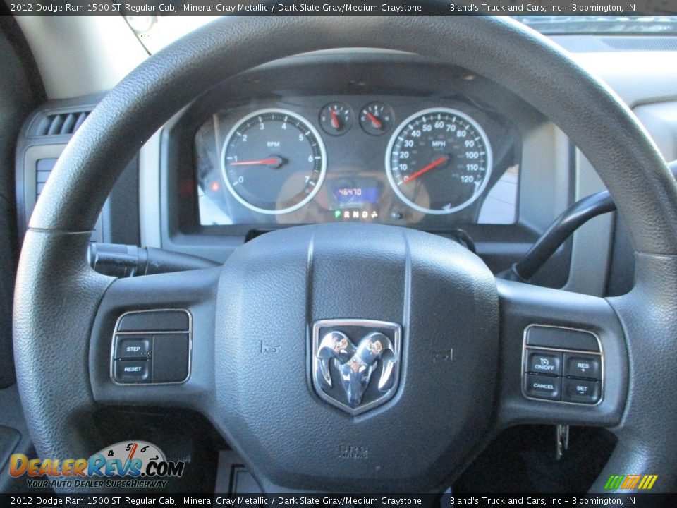 2012 Dodge Ram 1500 ST Regular Cab Mineral Gray Metallic / Dark Slate Gray/Medium Graystone Photo #11