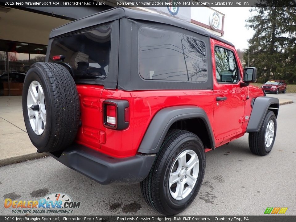 2019 Jeep Wrangler Sport 4x4 Firecracker Red / Black Photo #2