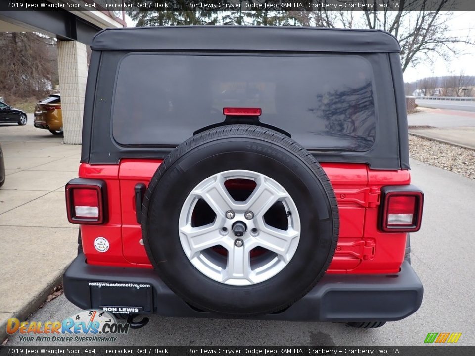 2019 Jeep Wrangler Sport 4x4 Firecracker Red / Black Photo #3