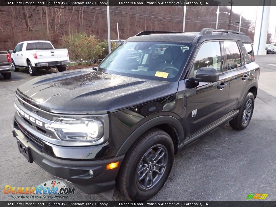 2021 Ford Bronco Sport Big Bend 4x4 Shadow Black / Ebony Photo #7