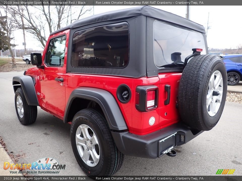 2019 Jeep Wrangler Sport 4x4 Firecracker Red / Black Photo #5