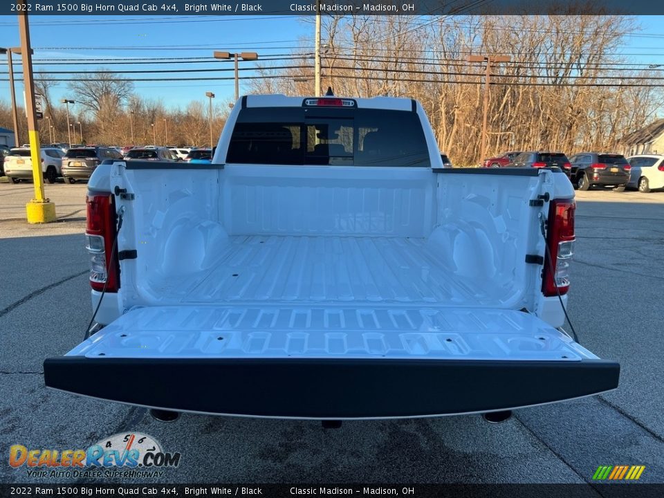 2022 Ram 1500 Big Horn Quad Cab 4x4 Bright White / Black Photo #10
