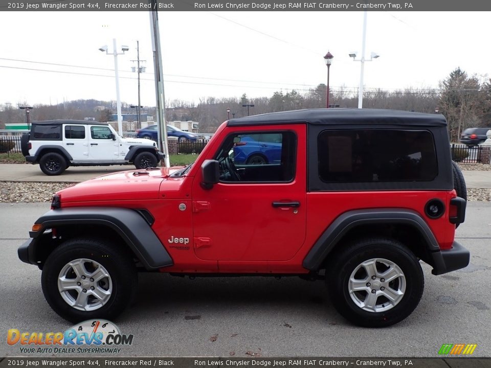 2019 Jeep Wrangler Sport 4x4 Firecracker Red / Black Photo #6