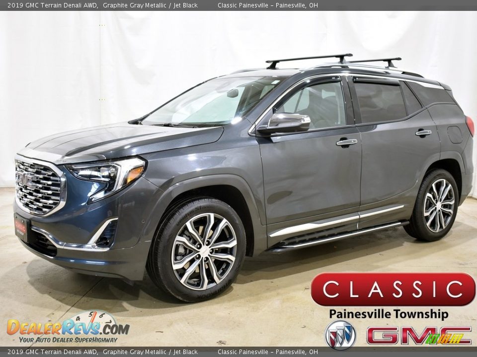 2019 GMC Terrain Denali AWD Graphite Gray Metallic / Jet Black Photo #1