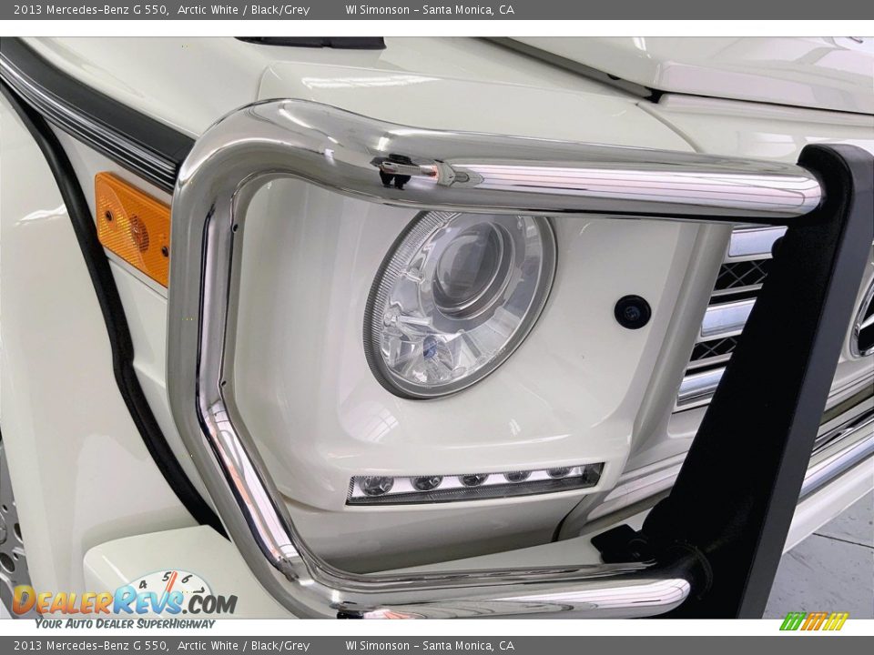 2013 Mercedes-Benz G 550 Arctic White / Black/Grey Photo #27