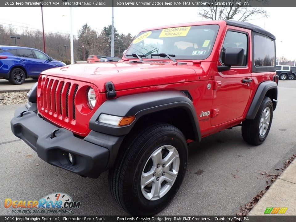 2019 Jeep Wrangler Sport 4x4 Firecracker Red / Black Photo #7