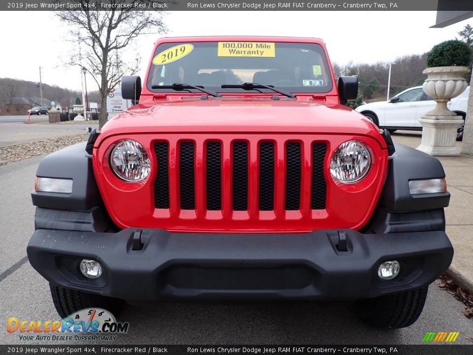 2019 Jeep Wrangler Sport 4x4 Firecracker Red / Black Photo #8