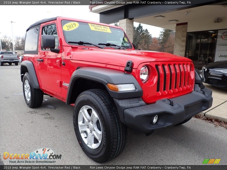 2019 Jeep Wrangler Sport 4x4 Firecracker Red / Black Photo #9