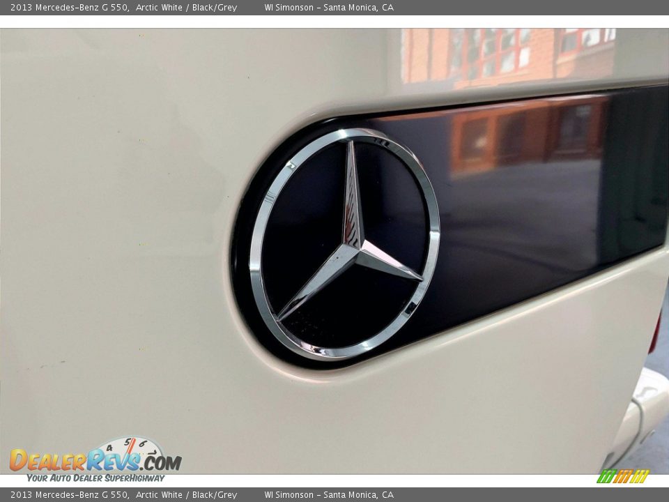 2013 Mercedes-Benz G 550 Arctic White / Black/Grey Photo #30