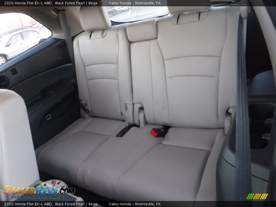 2020 Honda Pilot EX-L AWD Black Forest Pearl / Beige Photo #27