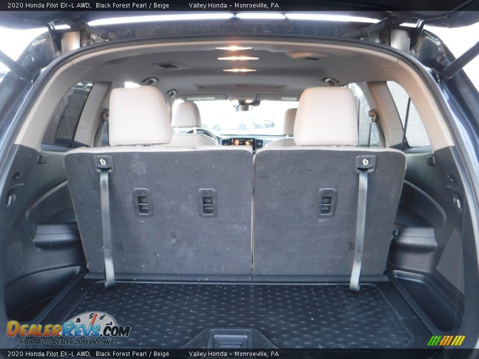 2020 Honda Pilot EX-L AWD Black Forest Pearl / Beige Photo #28