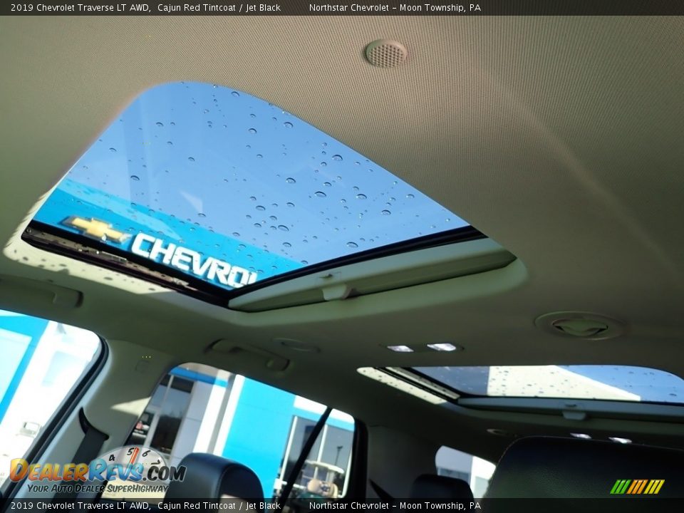2019 Chevrolet Traverse LT AWD Cajun Red Tintcoat / Jet Black Photo #23