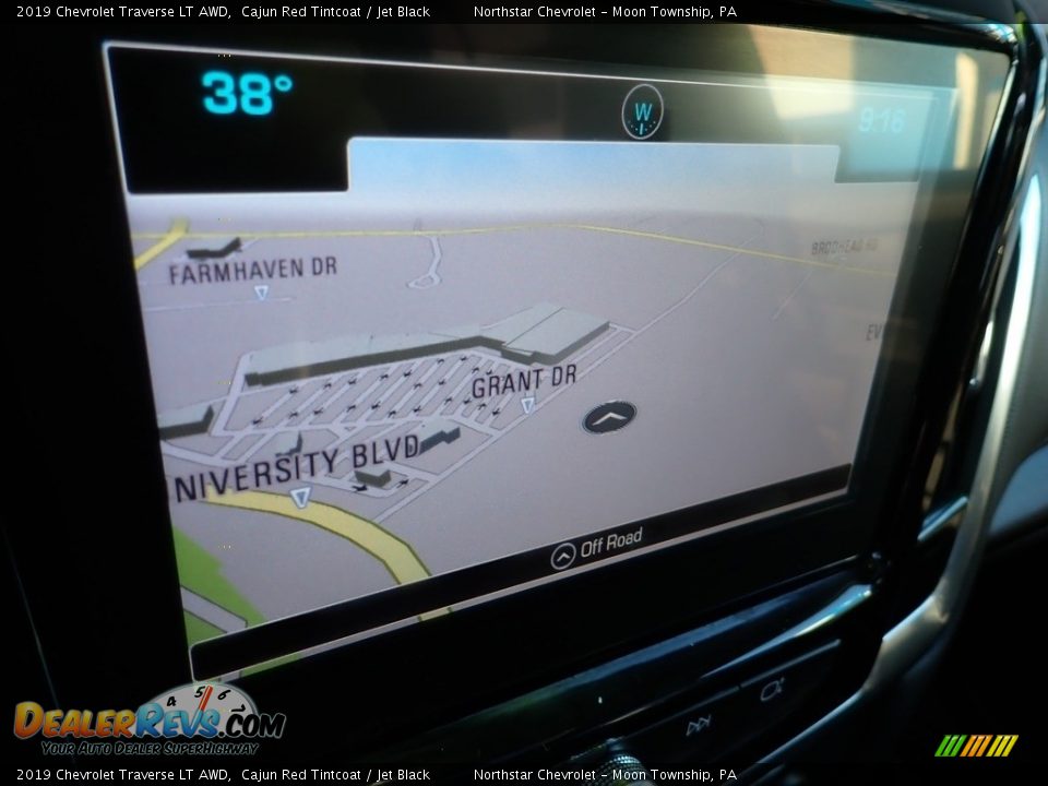 2019 Chevrolet Traverse LT AWD Cajun Red Tintcoat / Jet Black Photo #24