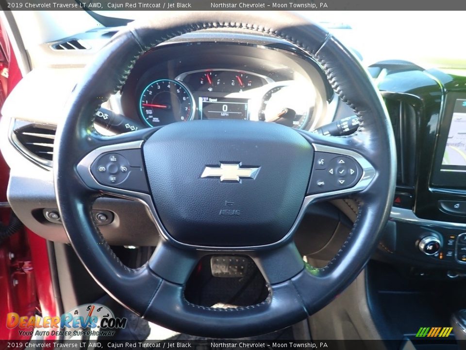 2019 Chevrolet Traverse LT AWD Cajun Red Tintcoat / Jet Black Photo #26