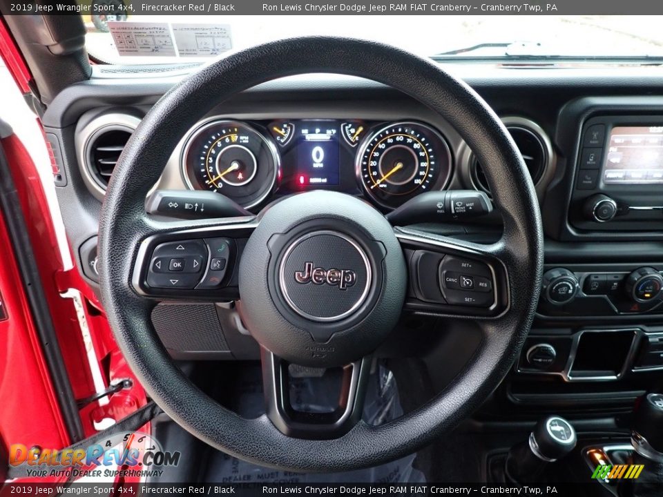 2019 Jeep Wrangler Sport 4x4 Firecracker Red / Black Photo #17