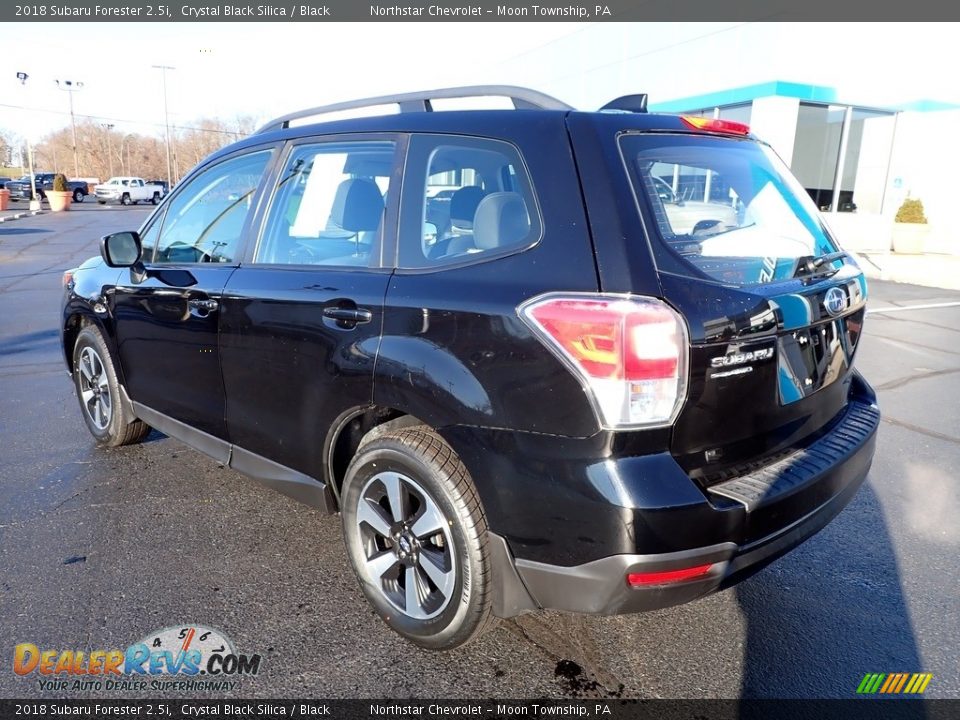 2018 Subaru Forester 2.5i Crystal Black Silica / Black Photo #4