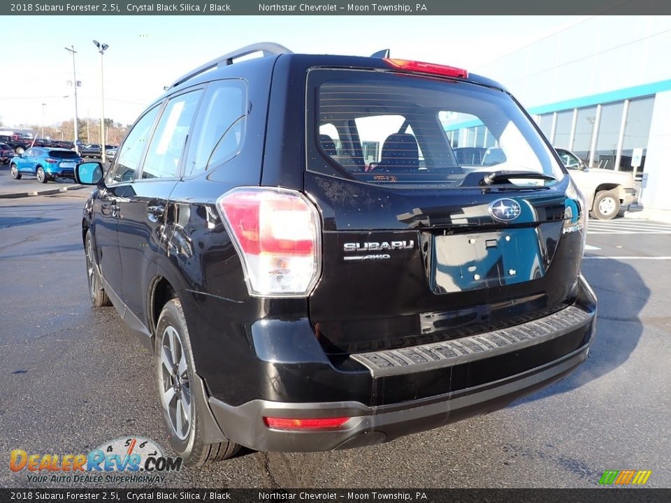 2018 Subaru Forester 2.5i Crystal Black Silica / Black Photo #5