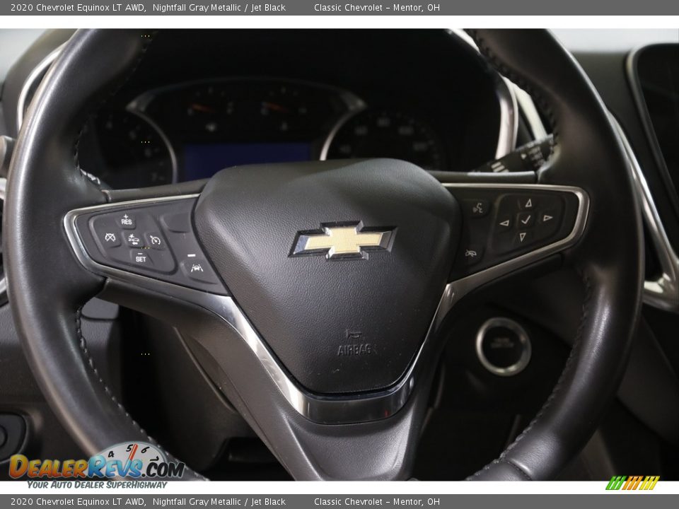 2020 Chevrolet Equinox LT AWD Nightfall Gray Metallic / Jet Black Photo #7