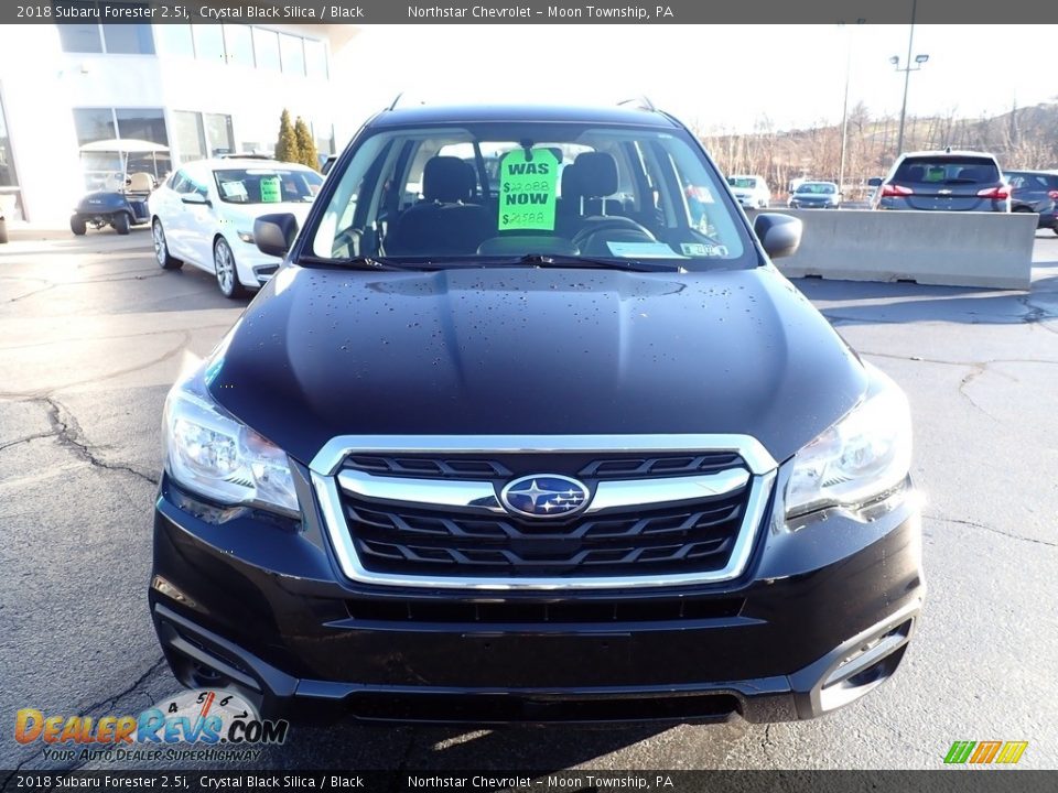 2018 Subaru Forester 2.5i Crystal Black Silica / Black Photo #10