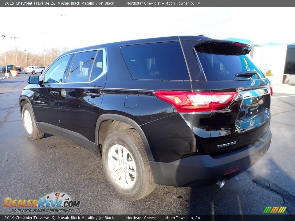 2019 Chevrolet Traverse LS Mosaic Black Metallic / Jet Black Photo #4