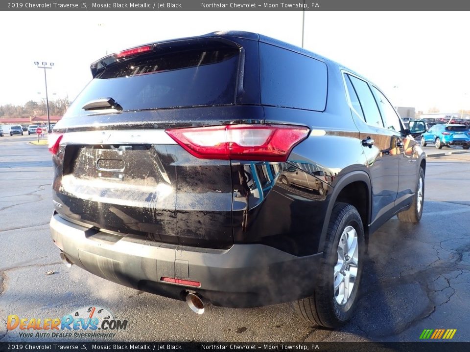 2019 Chevrolet Traverse LS Mosaic Black Metallic / Jet Black Photo #8