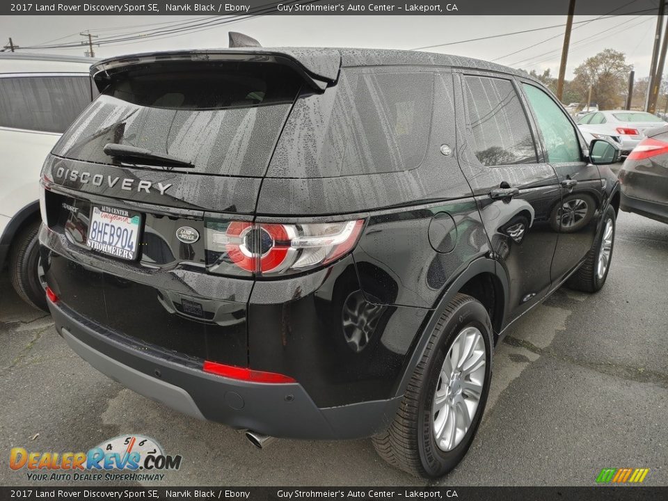 2017 Land Rover Discovery Sport SE Narvik Black / Ebony Photo #8