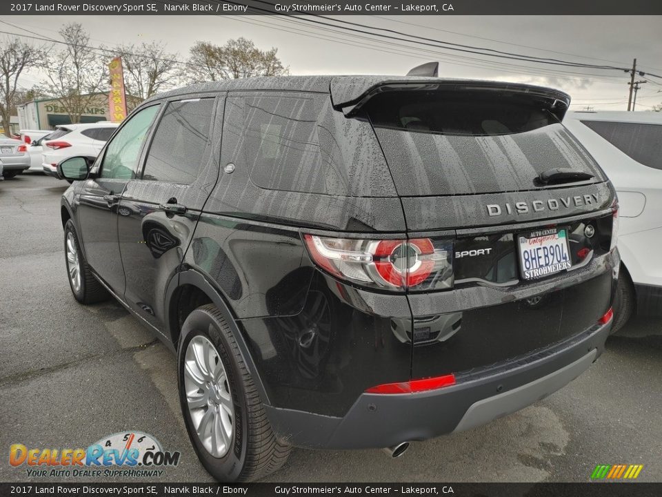 2017 Land Rover Discovery Sport SE Narvik Black / Ebony Photo #10