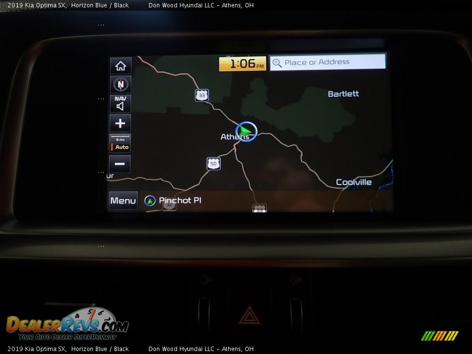 2019 Kia Optima SX Horizon Blue / Black Photo #3