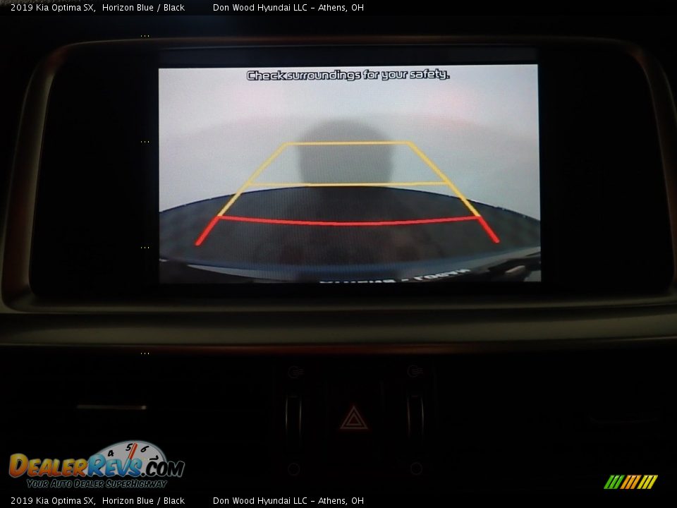 2019 Kia Optima SX Horizon Blue / Black Photo #5