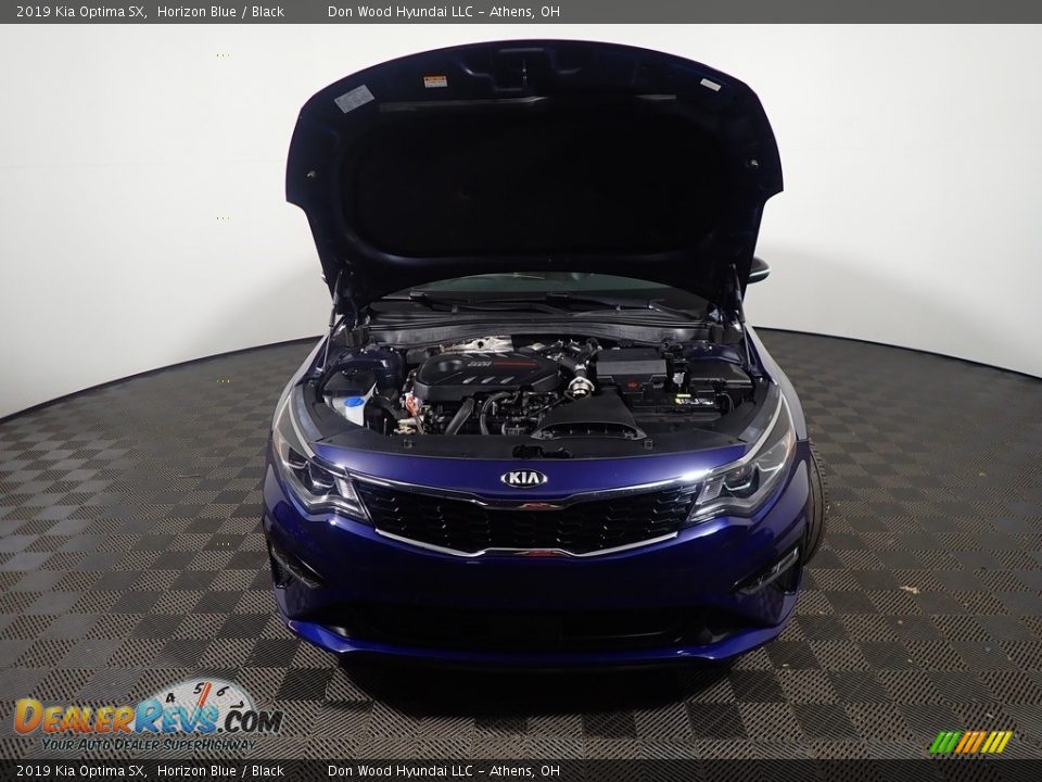 2019 Kia Optima SX Horizon Blue / Black Photo #9