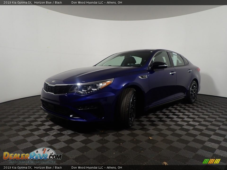 2019 Kia Optima SX Horizon Blue / Black Photo #11